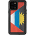 Antigua and Barbuda Flag Distressed iPhone 12 Pro Max Waterproof Case